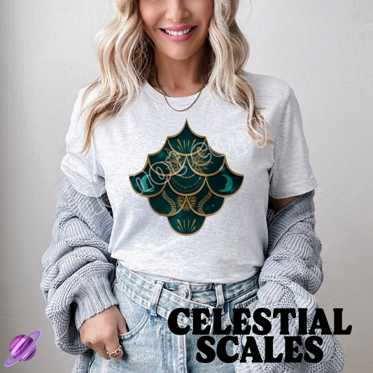 CELESTIAL SCALES - CELESTIAL RUN -UNISEX TEE ADULTS/KIDS