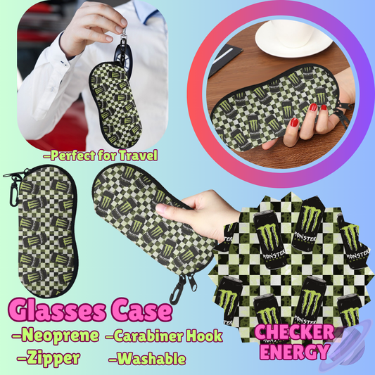 SUNGLASSES CASE RUN-CHECKER ENERGY-PREORDER CLOSING 8/8