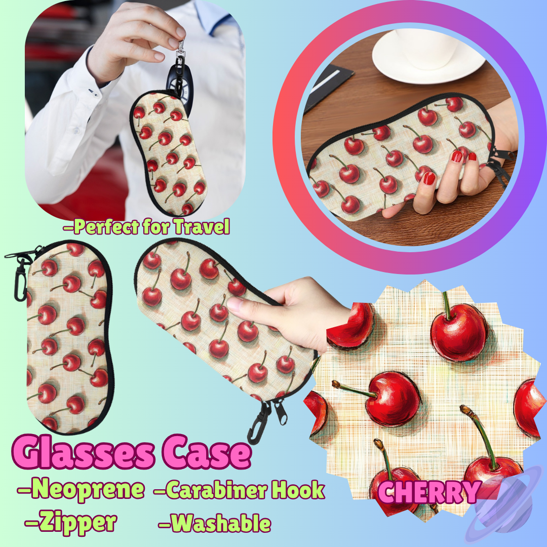 SUNGLASSES CASE RUN-CHERRY-PREORDER CLOSING 8/8