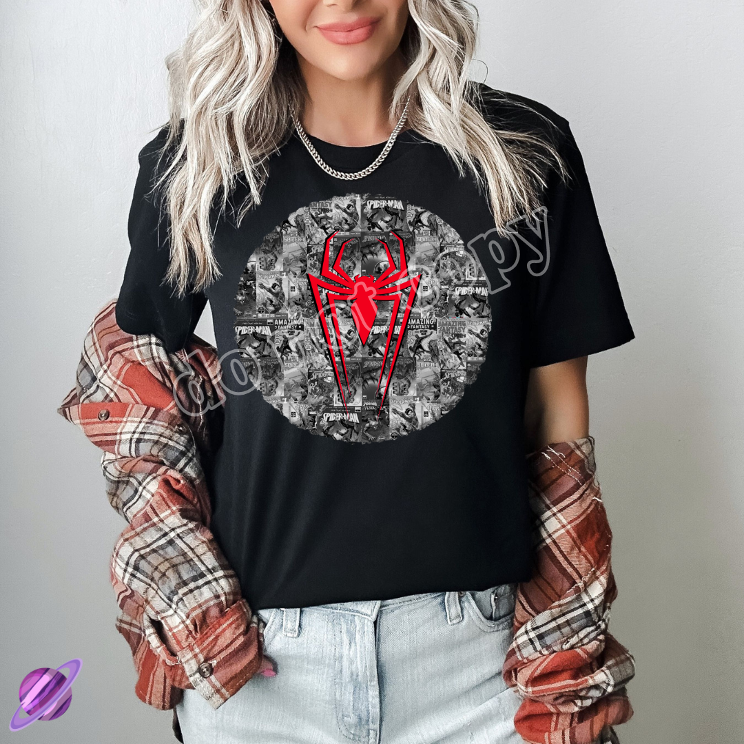 COMIC SPIDER TEE