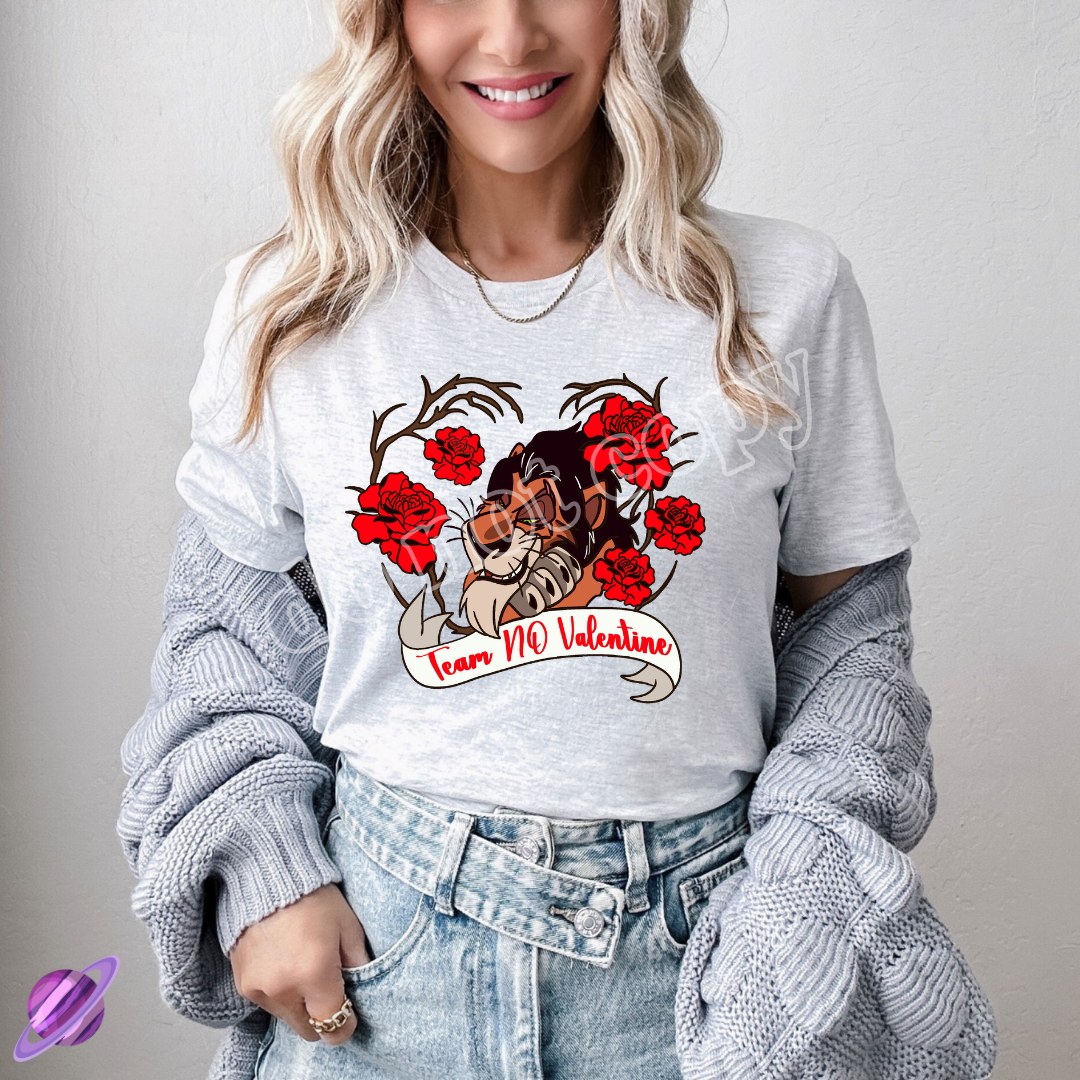 TEAM NO VALENTINE VDAY TEE