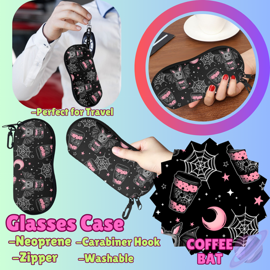 SUNGLASSES CASE RUN-COFFEE BAT-PREORDER CLOSING 8/8