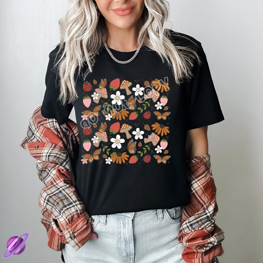 COTTAGE STRAWBERRY TEE