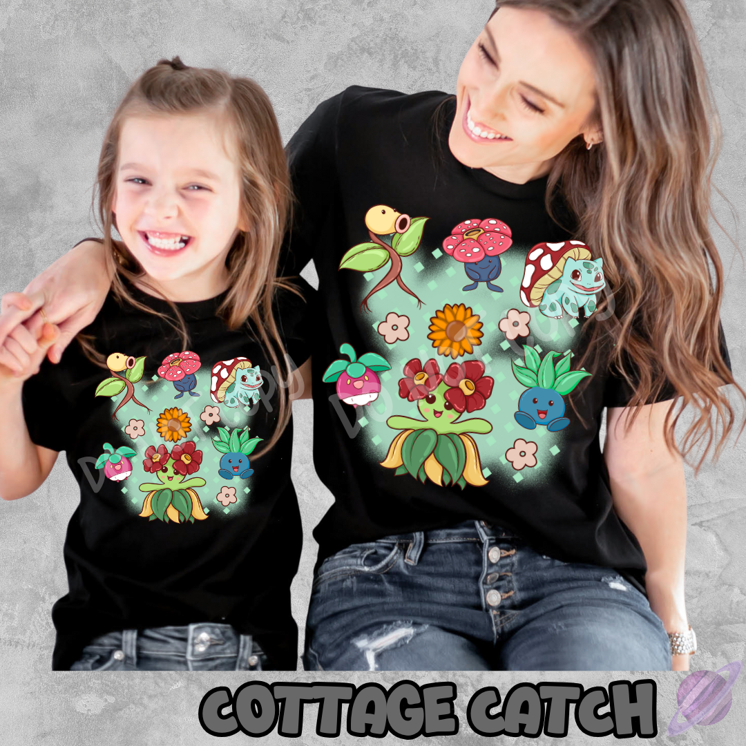 COTTAGE CATCH TEE