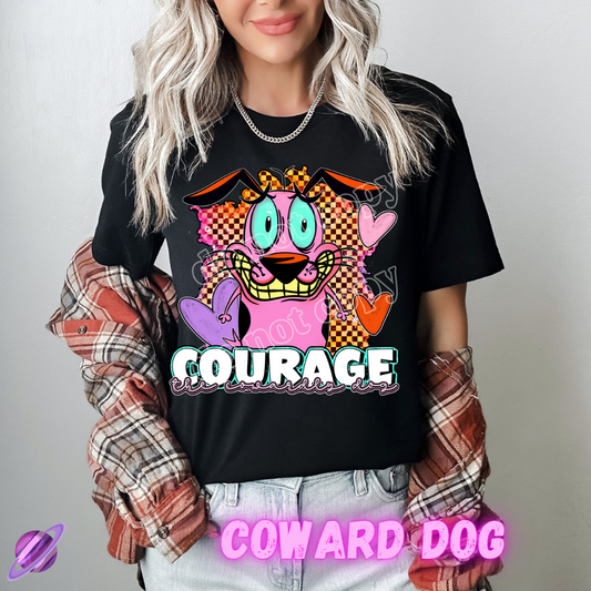 COWARD DOG TEE