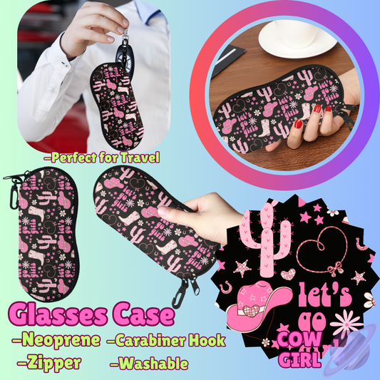 SUNGLASSES CASE RUN-COW GIRL-PREORDER CLOSING 8/8