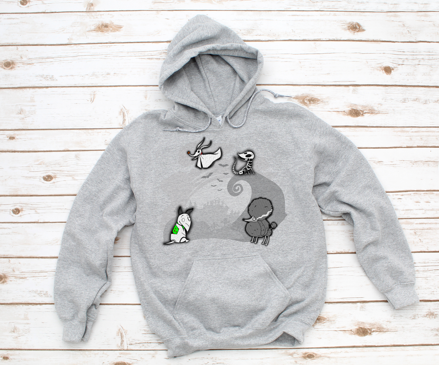 BATCH 60- CREEPY DOGS HOODIE