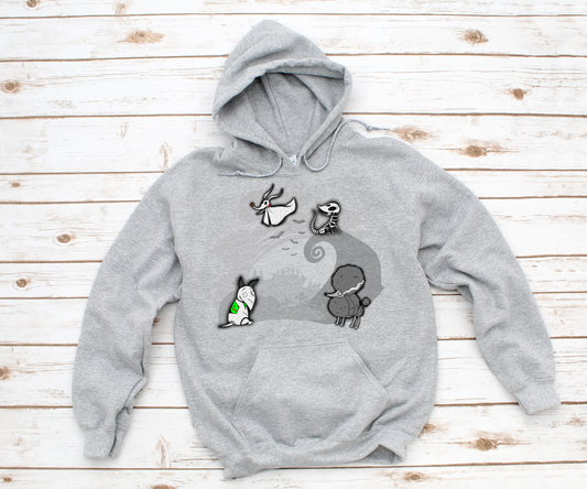 BATCH 60- CREEPY DOGS HOODIE