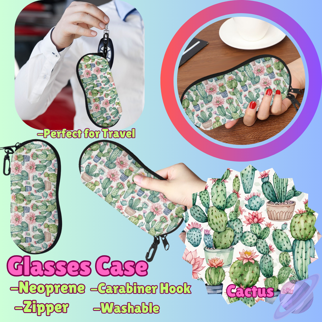 SUNGLASSES CASE RUN-CACTUS-PREORDER CLOSING 8/8