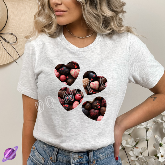 VDAY CHOCOLATE - VALENTINE RUN 2-UNISEX TEE