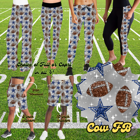SEQUIN FB RUN-COW FB-6 STYLE BOTTOMS-PREORDER CLOSING 8/13