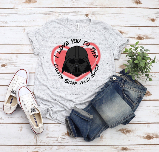 LUCKY IN LOVE-DARK LOVE TEE