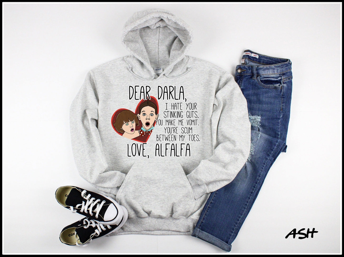 LUCKY IN LOVE- DARLA HOODIE