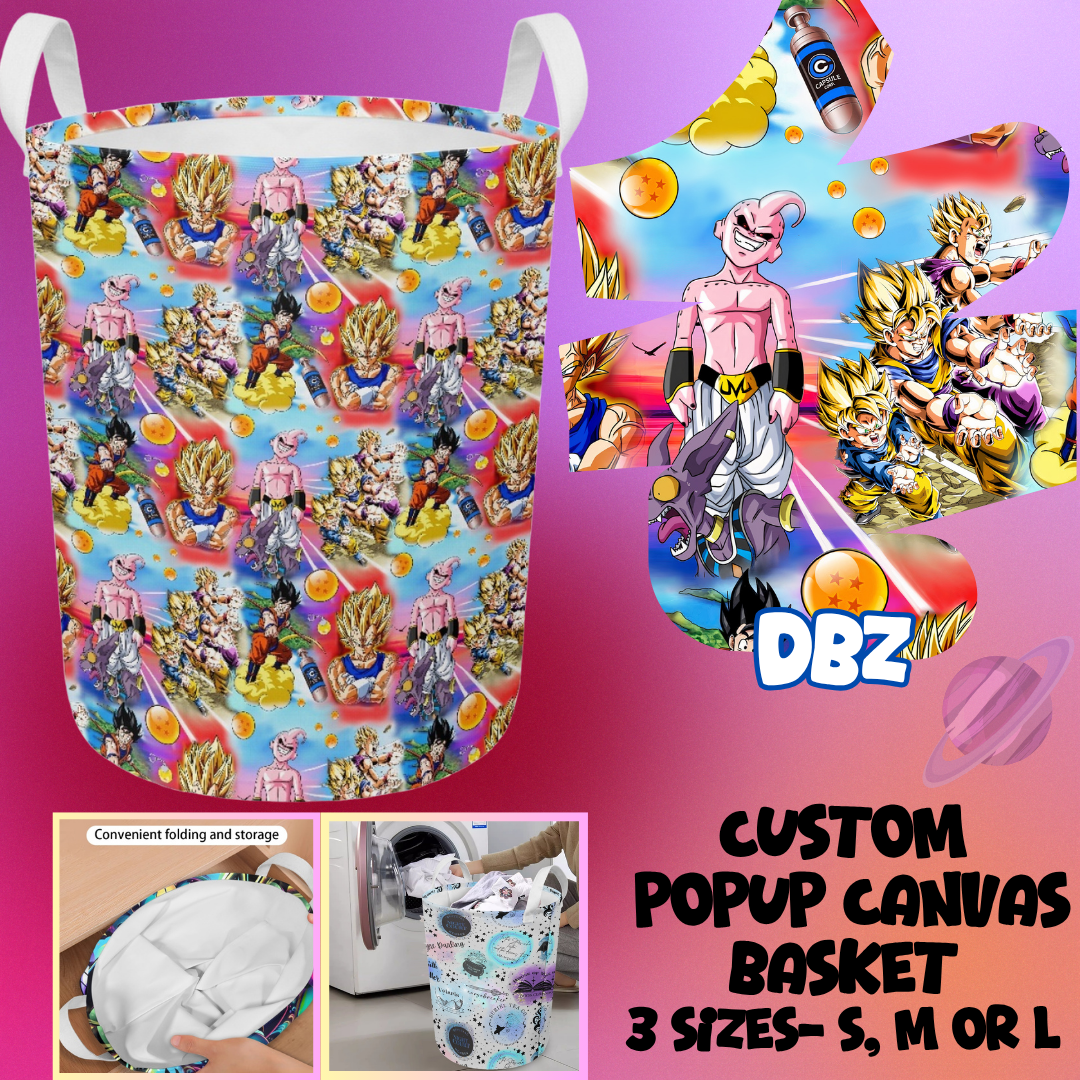 STORAGE BASKET RUN-DBZ-3 SIZES-PREORDER CLOSING 8/5
