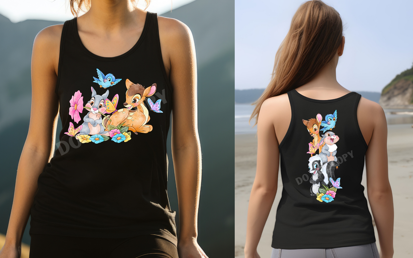 DEER TANK DOUBLE SIDED