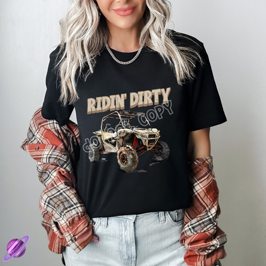 RIDIN DIRTY UTV TEE