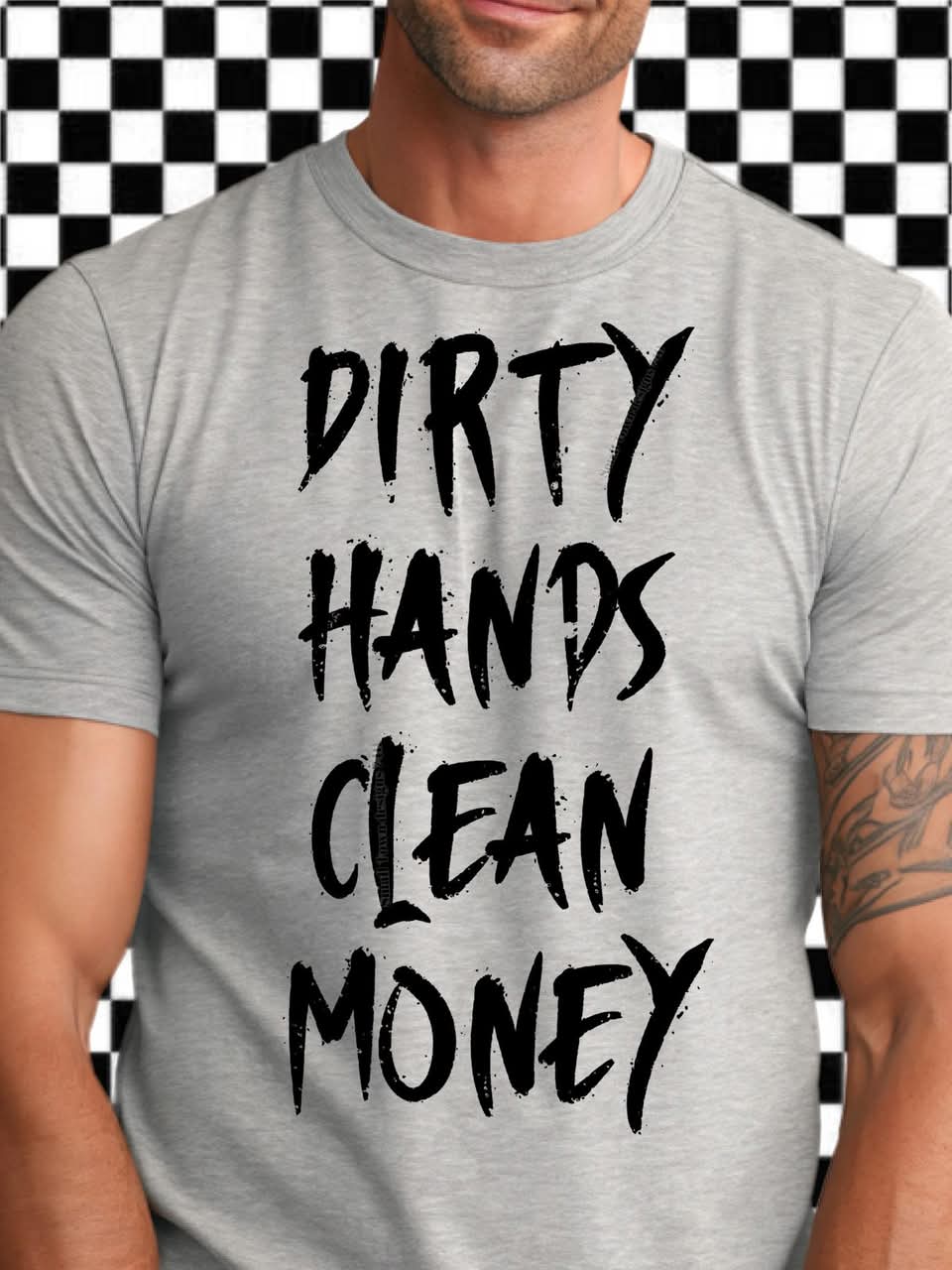 DIRTY HANDS CLEAN MONEY TEE