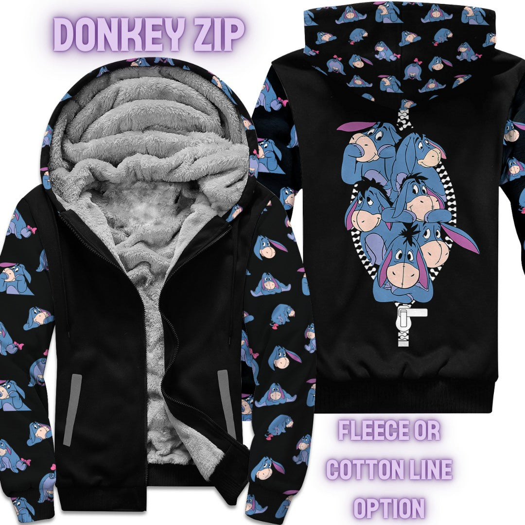 JACKET RUN 12-DONKEY ZIP-PREORDER CLOSING 8/18