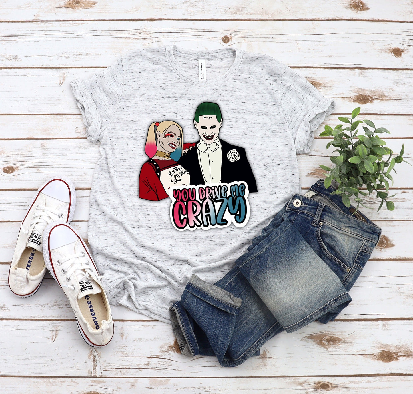 LUCKY IN LOVE-DRIVE ME CRAZY TEE
