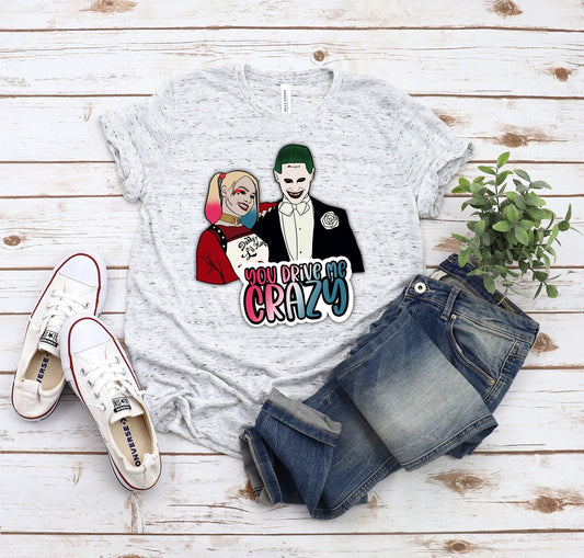 LUCKY IN LOVE-DRIVE ME CRAZY TEE