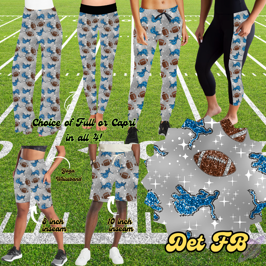 SEQUIN FB RUN-DET FB-6 STYLE BOTTOMS-PREORDER CLOSING 8/13