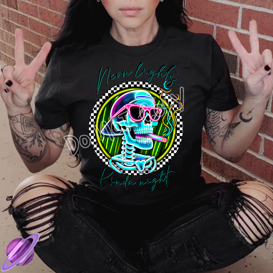 NEON LIGHTS KINDA NIGHT TEE
