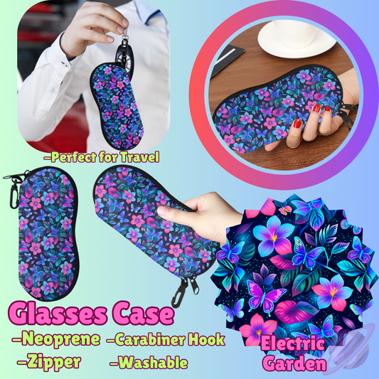 SUNGLASSES CASE RUN-ELECTRIC GARDEN-PREORDER CLOSING 8/8