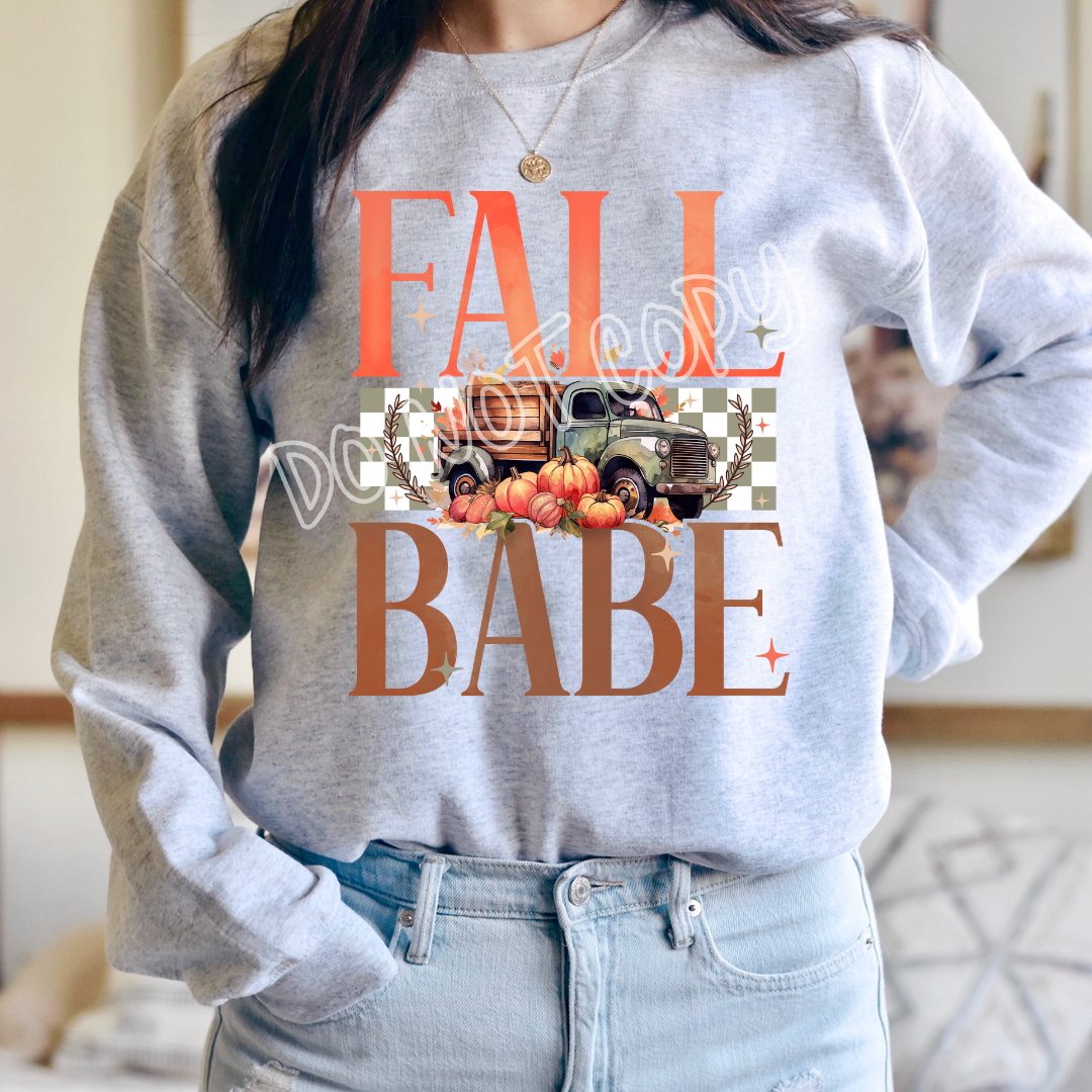 FALL BABE CREWNECK SWEATSHIRT