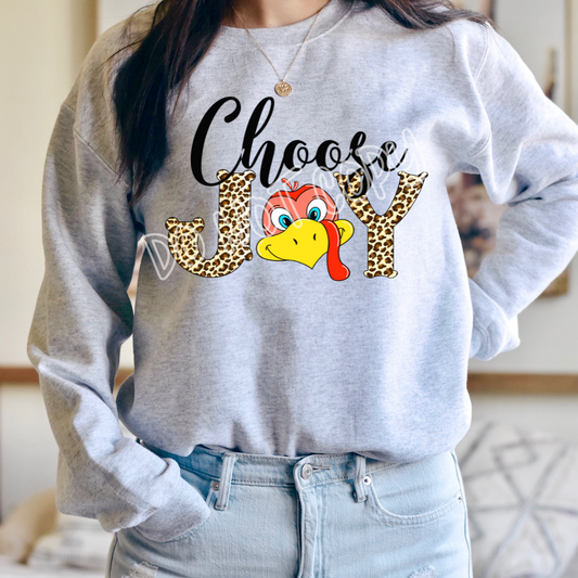 CHOOSE JOY - CREWNECK SWEATSHIRT