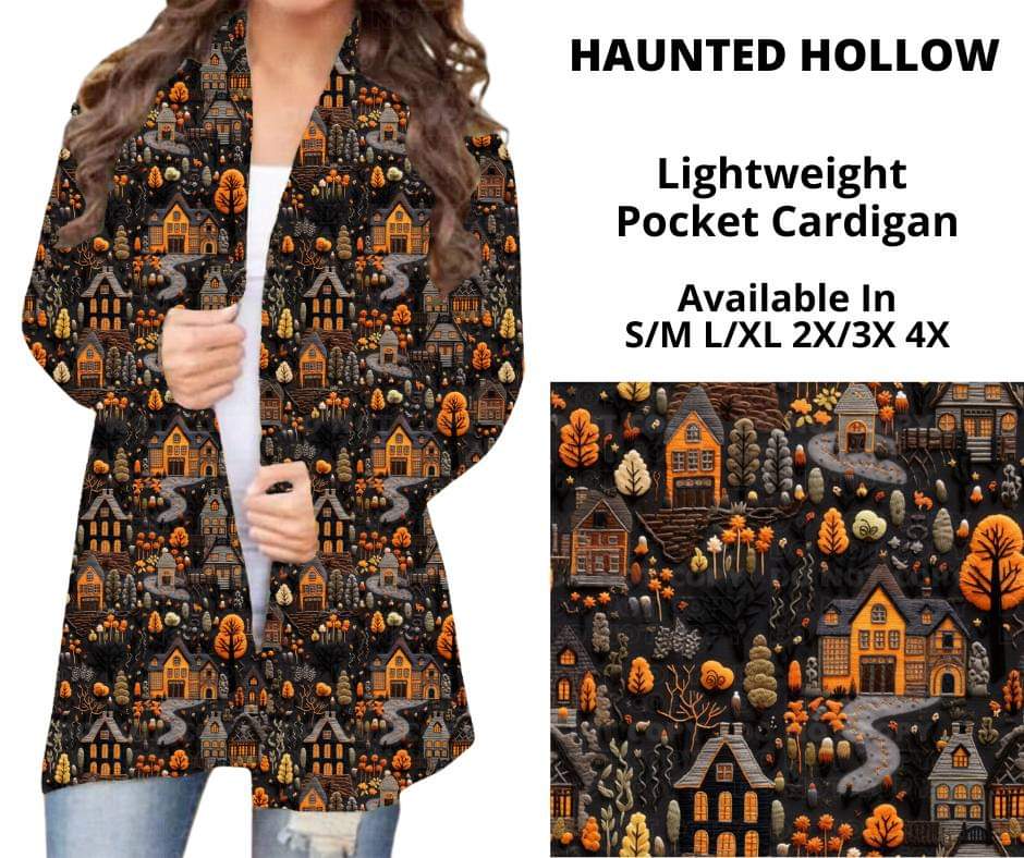 Haunted Hollow Pocket Cardigan