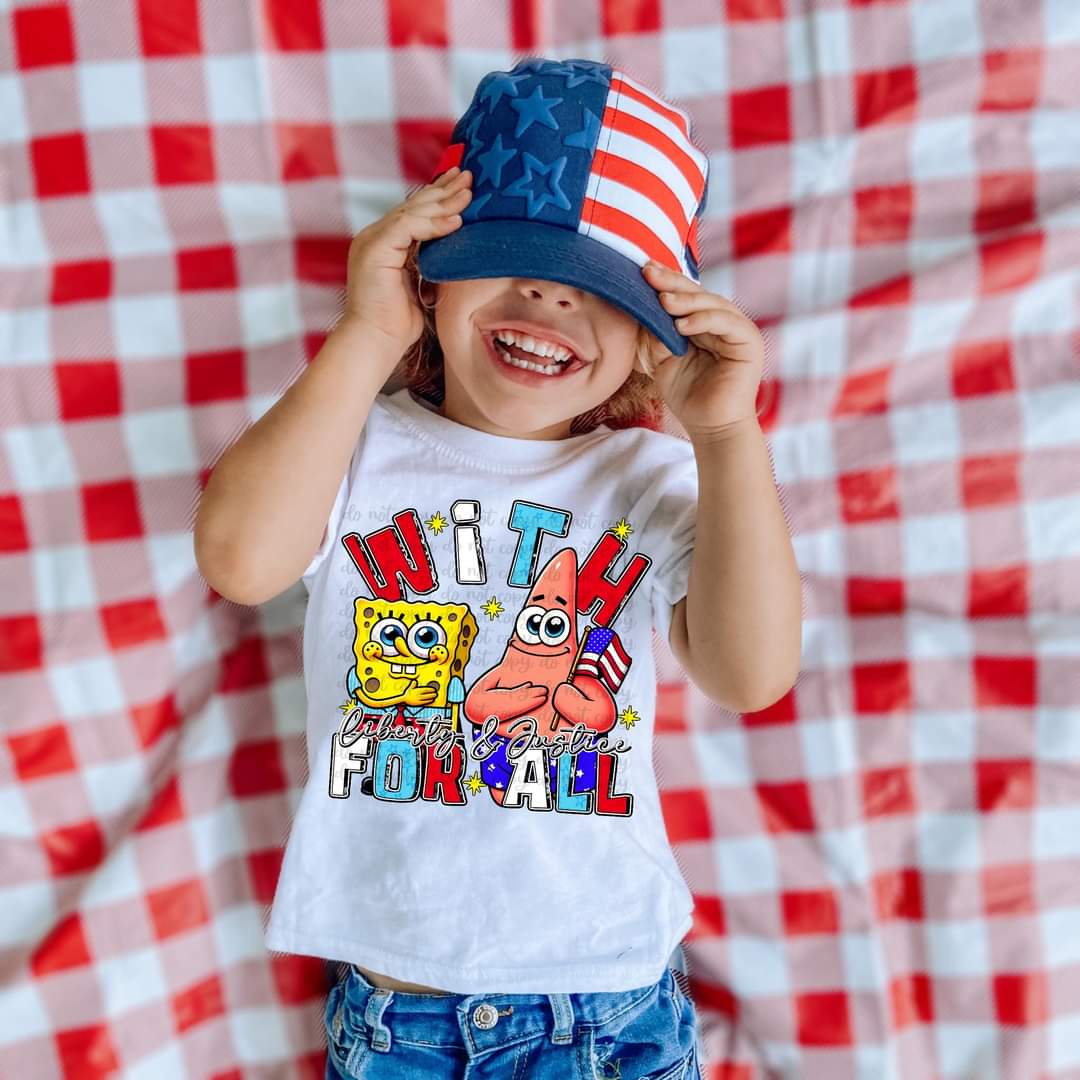 LIBERTY JUSTICE SPONGE TEE