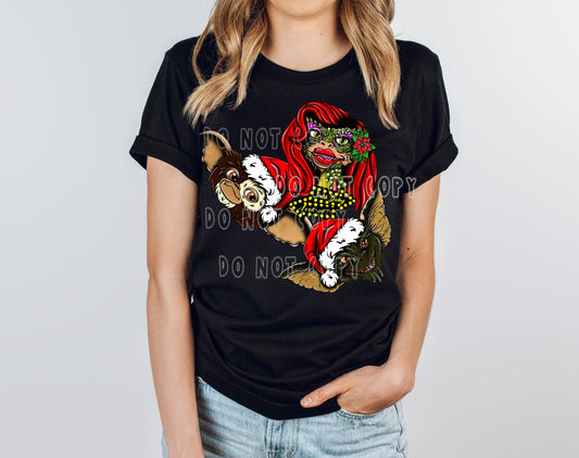HOLIDAY BASH RUN- FEED ME SANTA- UNISEX TEE ADULTS/KIDS