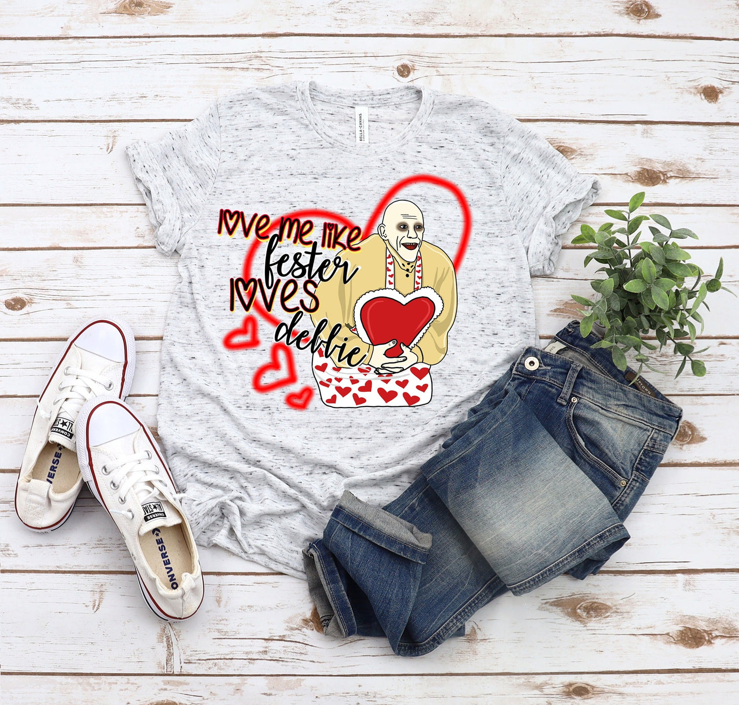 LUCKY IN LOVE-LOVE LIKE DEBBIE TEE