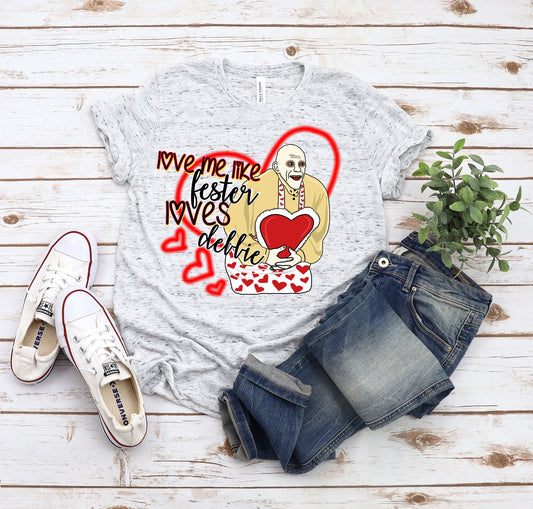 LUCKY IN LOVE-LOVE LIKE DEBBIE TEE