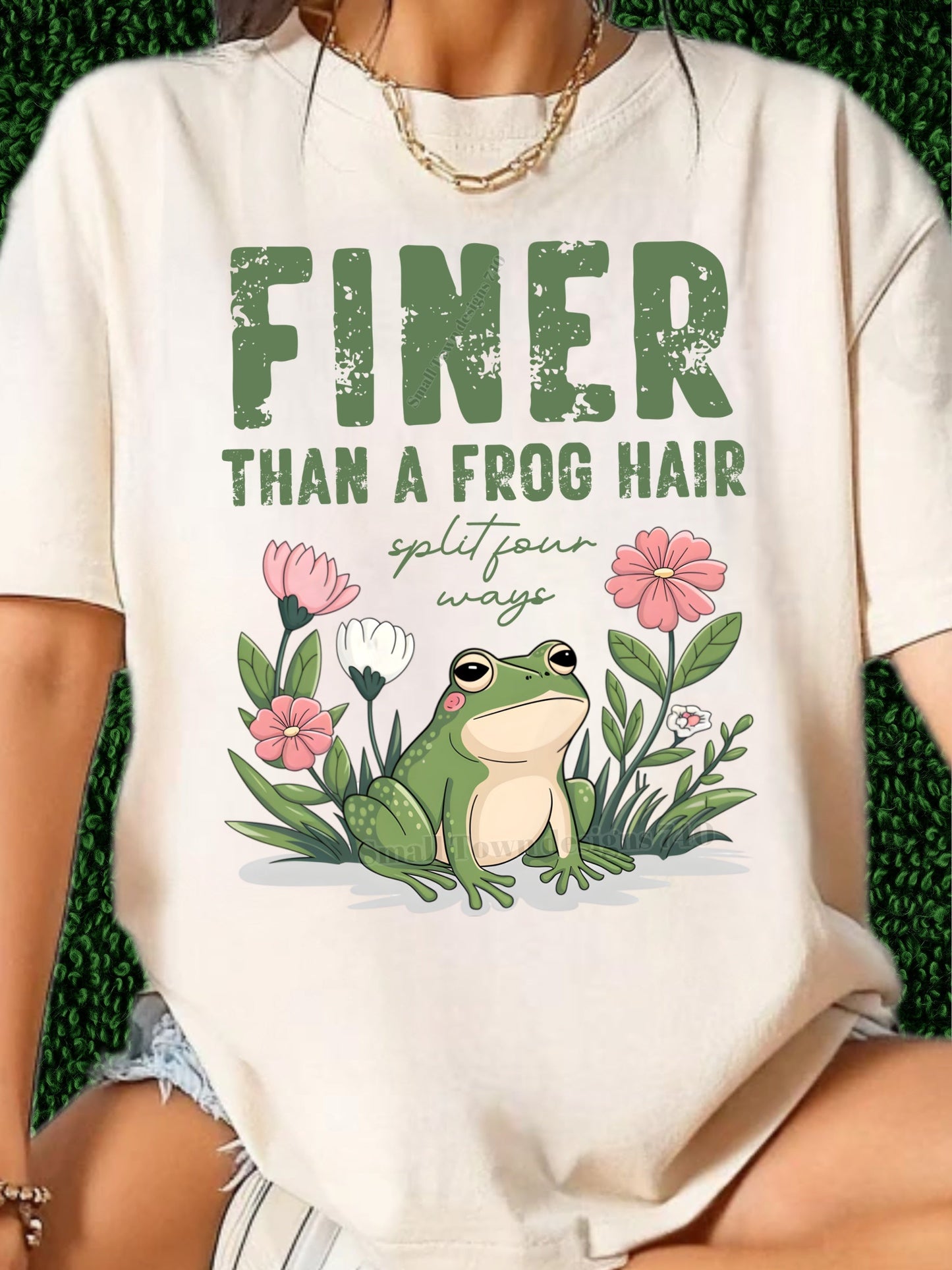 FINER THAN A FROG HAIR TEE