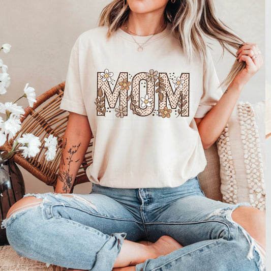 FLORAL MOM TEE