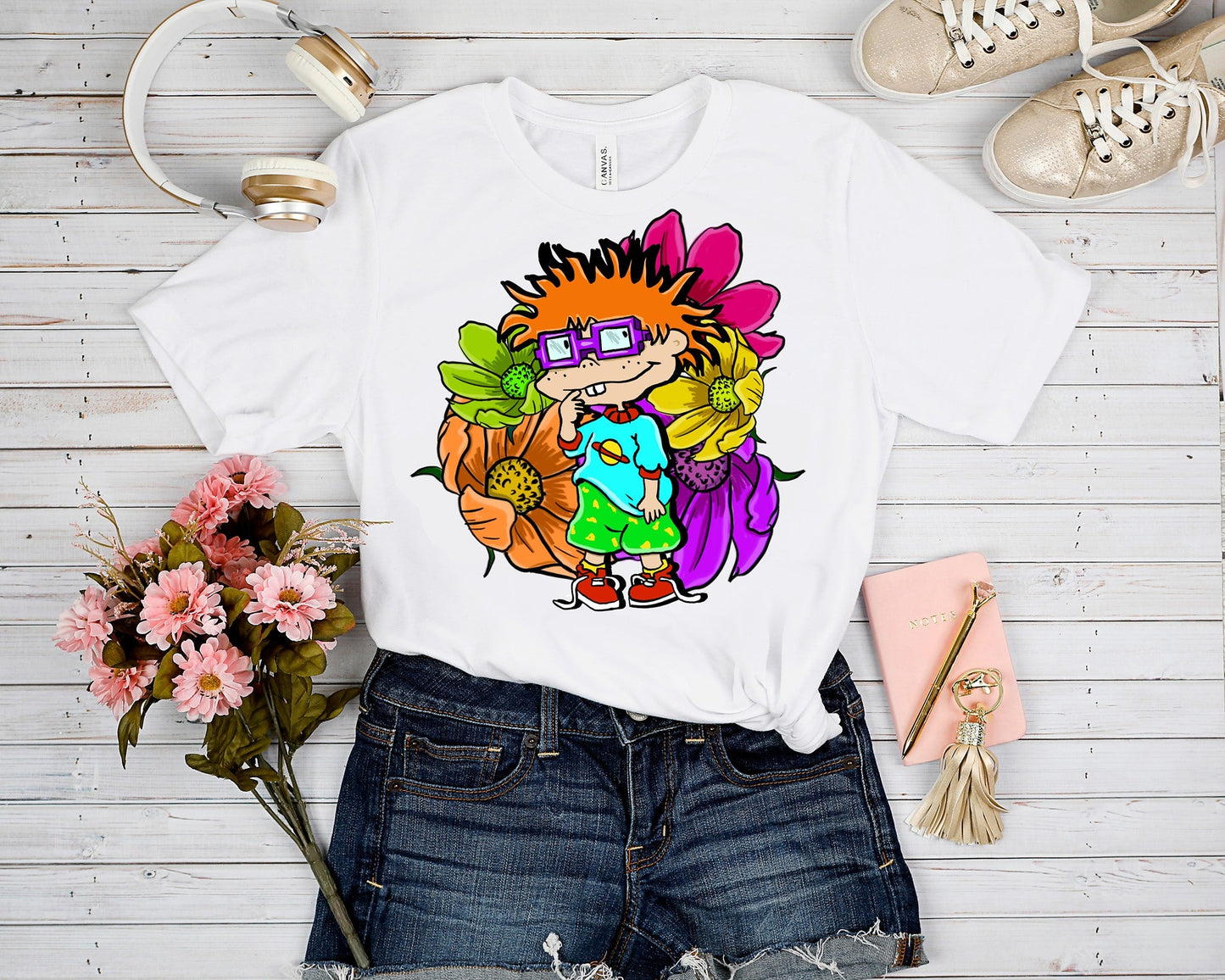 90'S TOON RUN- FLOWER BOY TEE