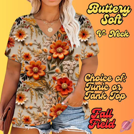 PRETTY FALL RUN-FALL FIELD-TUNIC OR TANK-PREORDER CLOSING 8/3