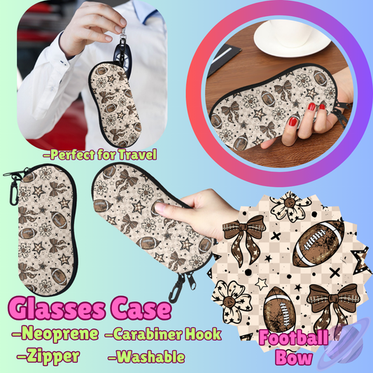 SUNGLASSES CASE RUN-FOOTBALL BOW-PREORDER CLOSING 8/8