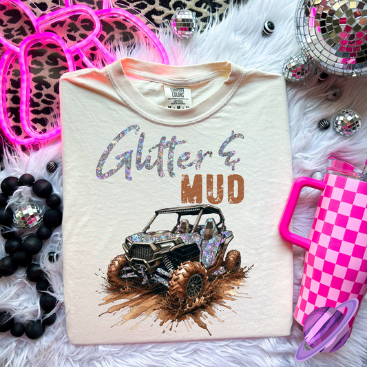 GLITTER & MUD TEE