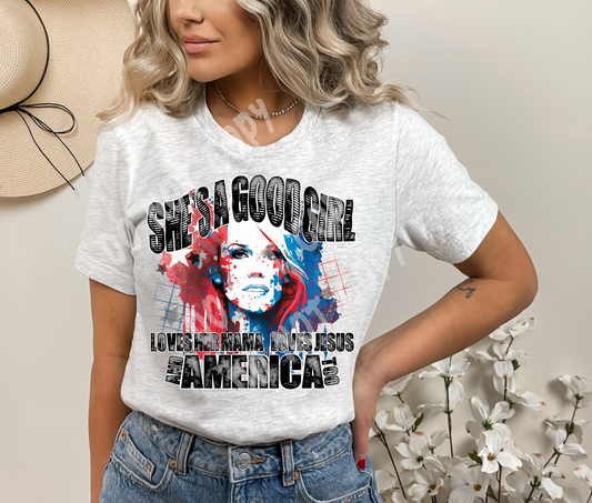 GOOD GIRL AMERICA TEE