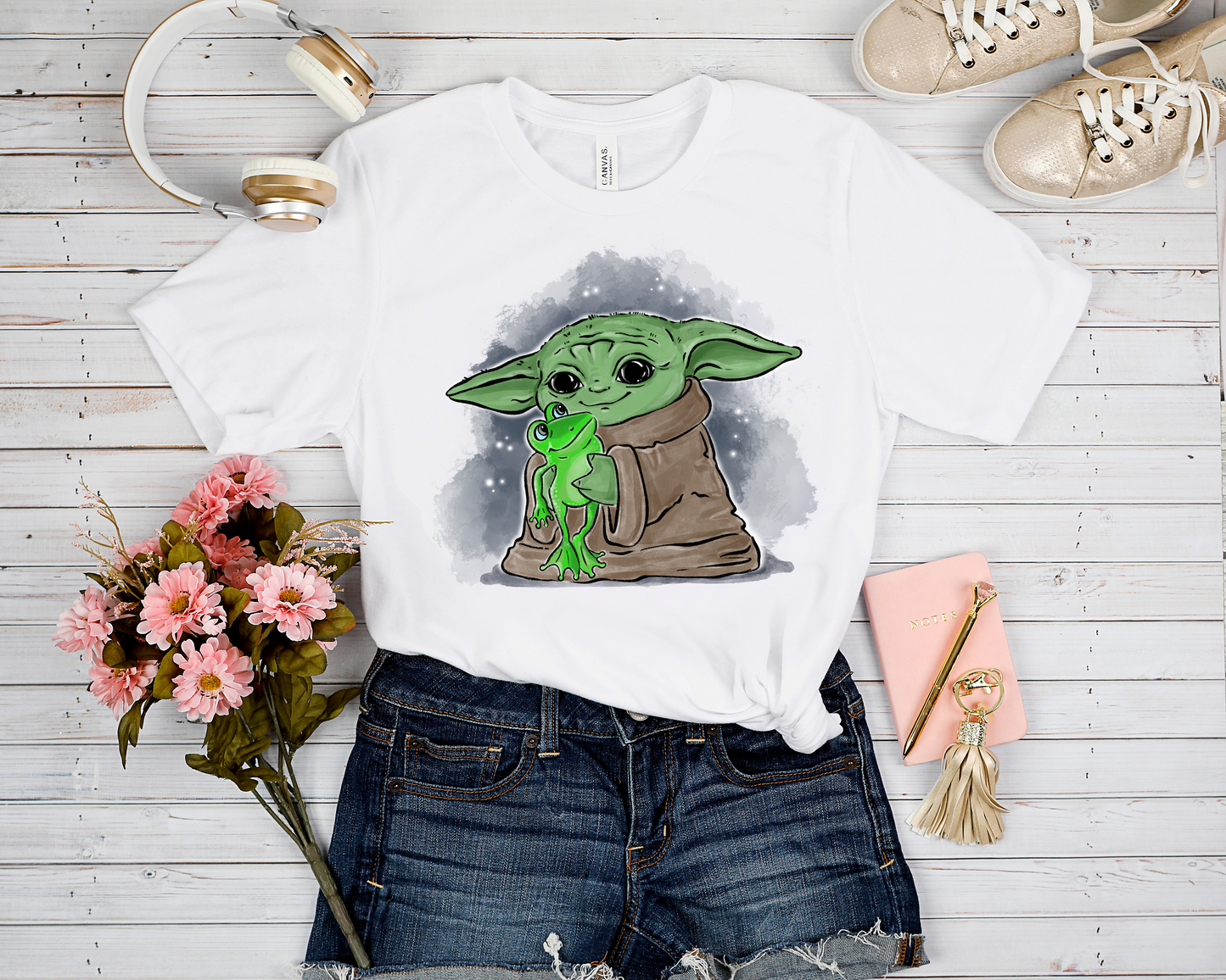 BATCH 60- GREEN BABY TEE