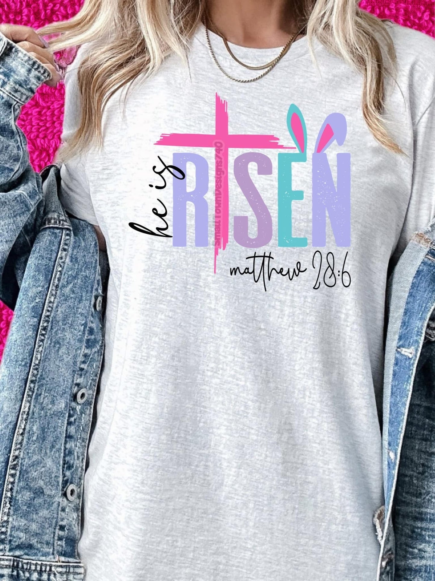 HE IS RISEN MATTHEW 286 TEE
