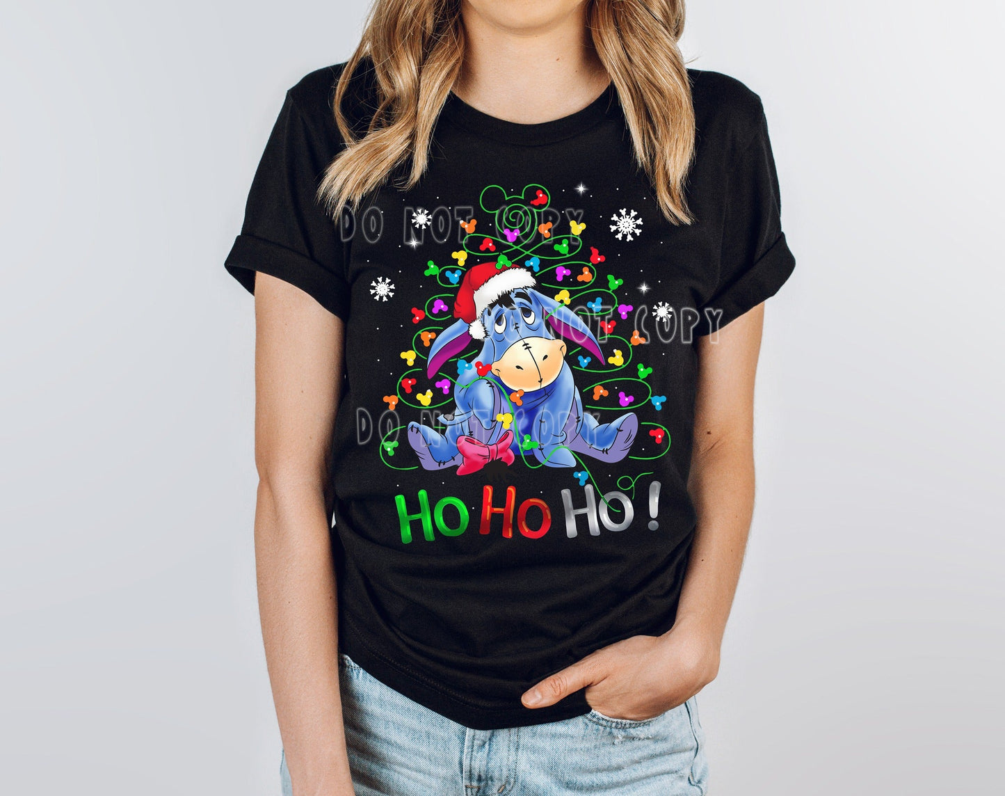 HOLIDAY BASH RUN- HOLIDAY DONKEY- UNISEX TEE ADULTS/KIDS