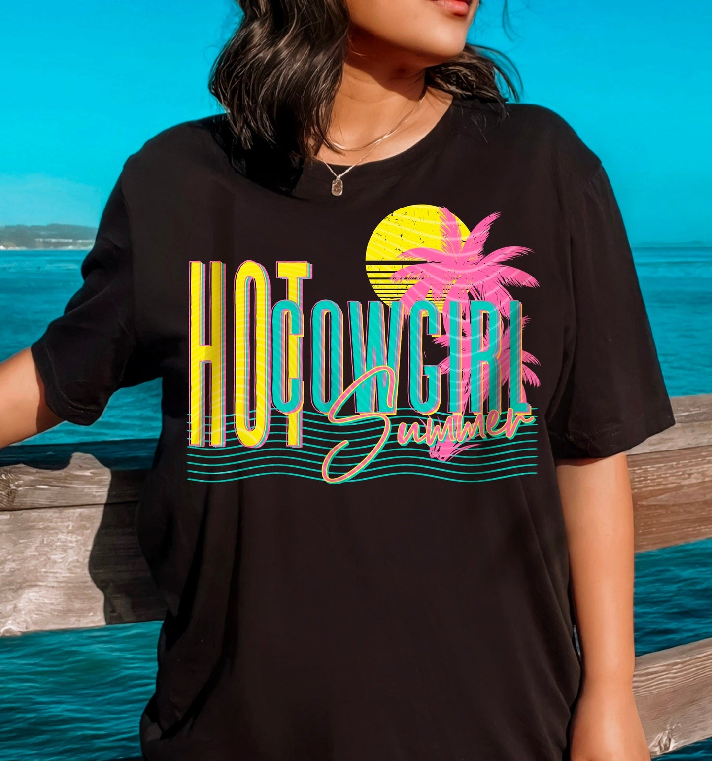 HOW COWGIRL SUMMER TEE