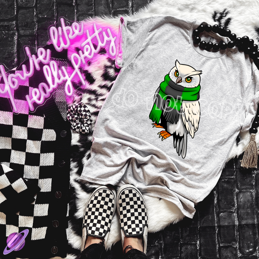 GREEN OWL - MAGIC RUN TEE