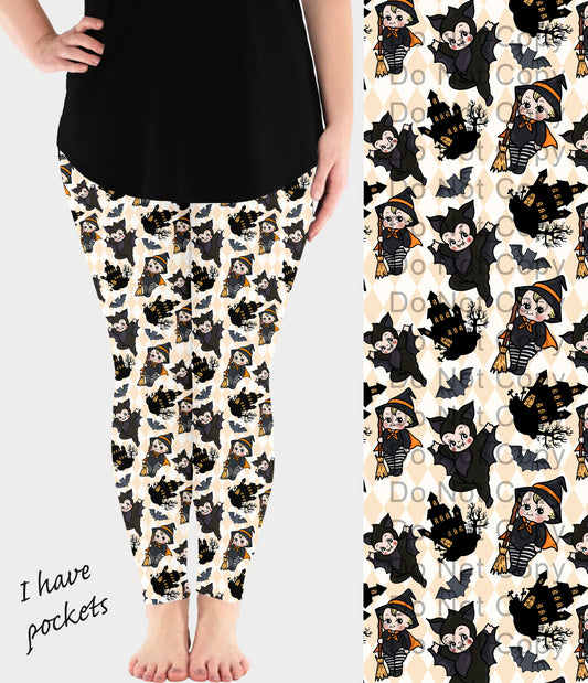 RTS - Halloween Cutie Leggings w/ Pockets