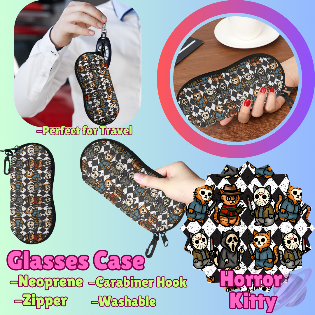 SUNGLASSES CASE RUN-HORROR KITTY-PREORDER CLOSING 8/8