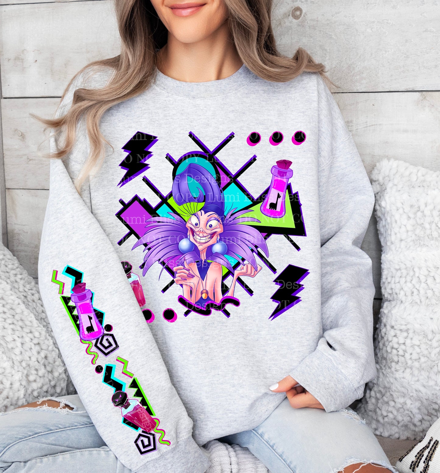 YZ SWEATSHIRT W/ SLEEVE PRINT