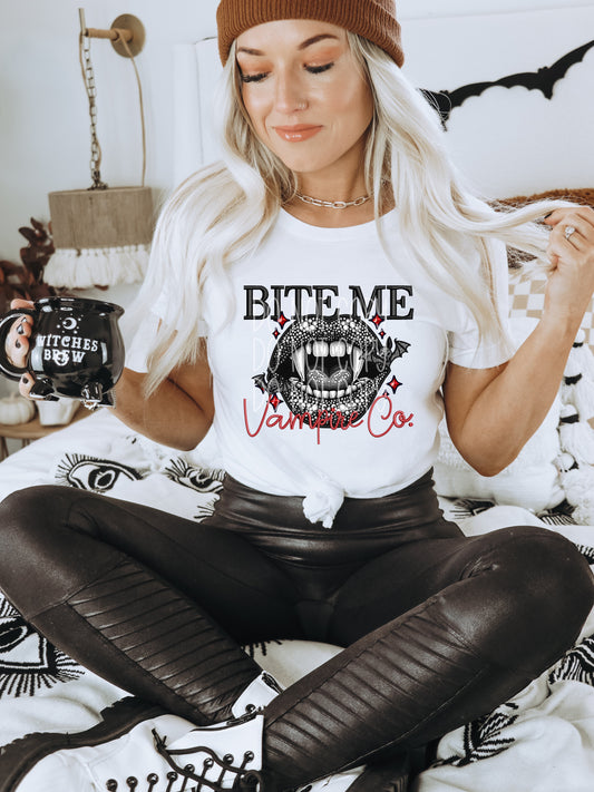 BITE ME VAMP CO TEE